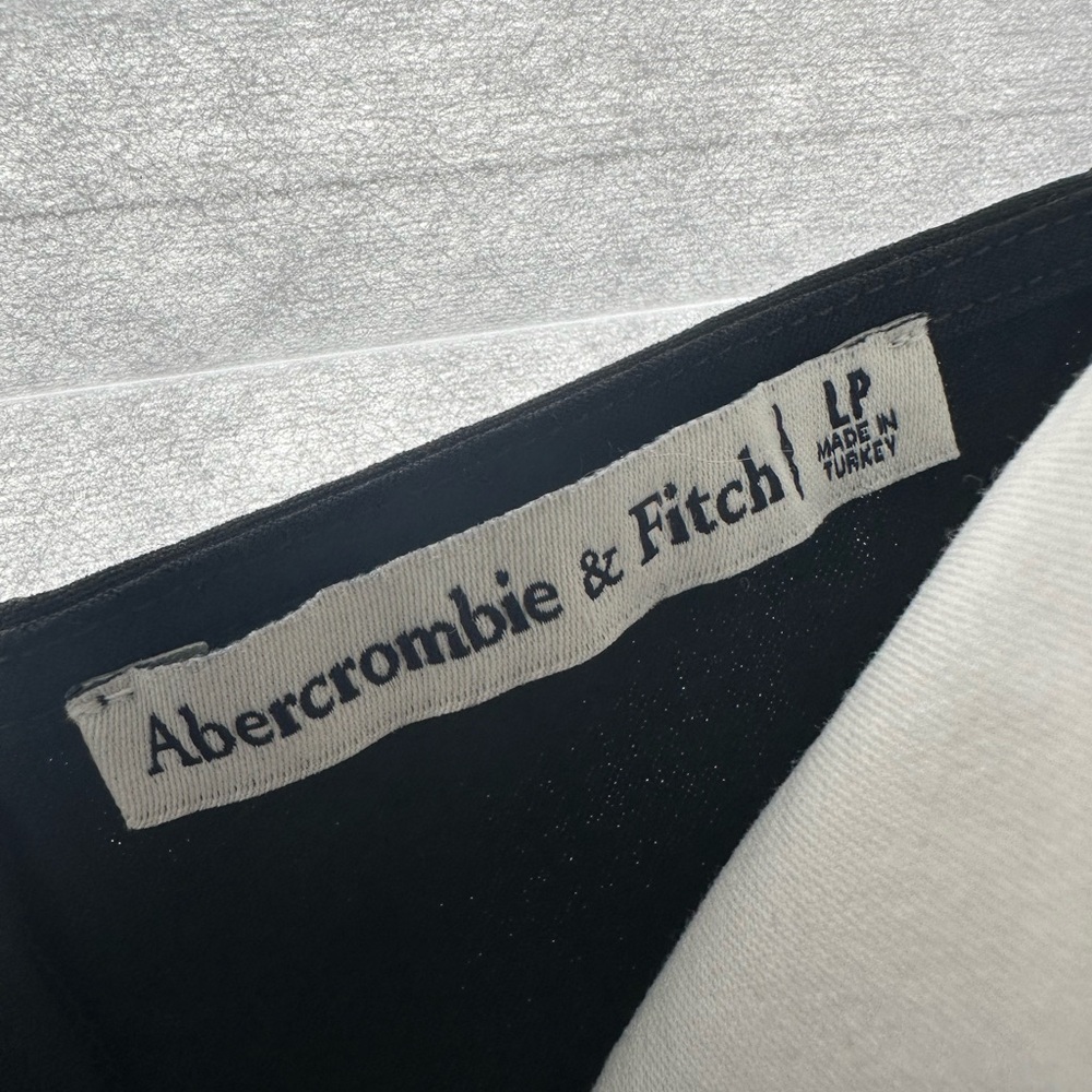 NWOT Abercrombie & Fitch Black & White Contrast Sweetheart Corset Mini Dress LP - Picture 6 of 7